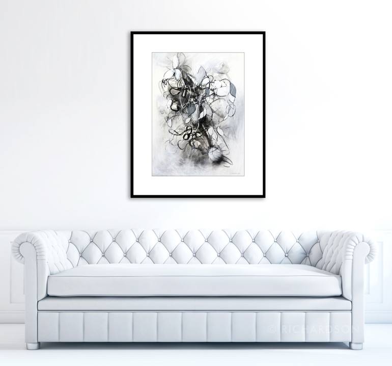 Original Abstract Nature Drawing by Sara Richardson