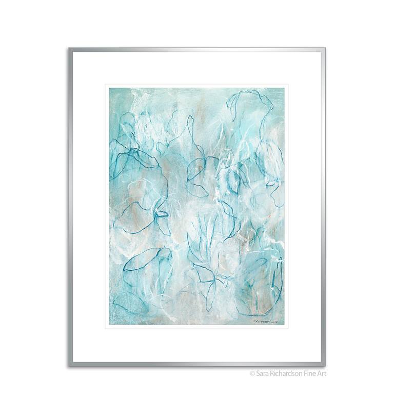 Original Abstract Nature Drawing by Sara Richardson