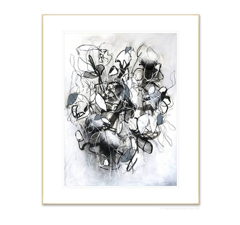 Original Abstract Nature Drawing by Sara Richardson
