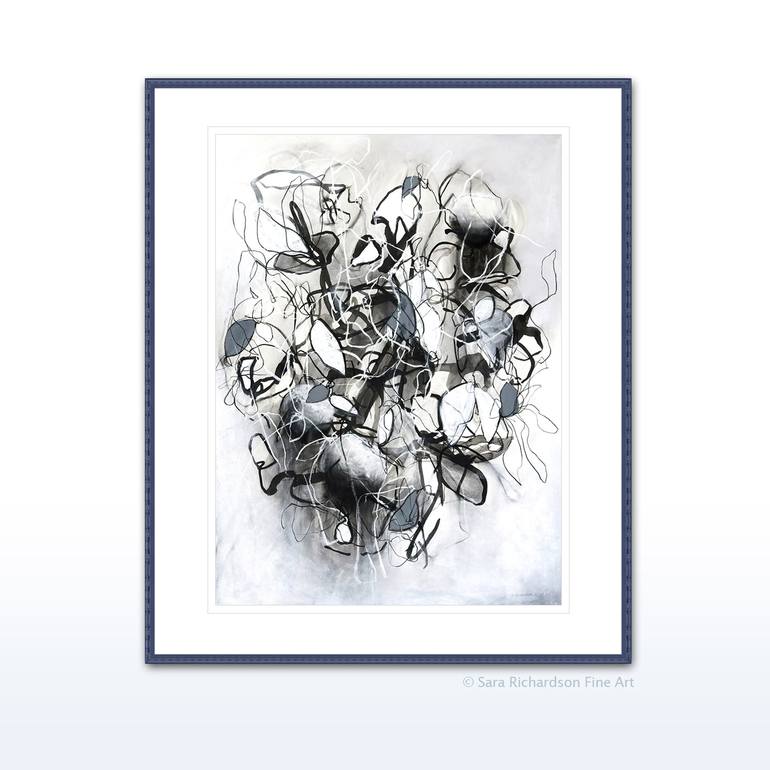 Original Abstract Nature Drawing by Sara Richardson