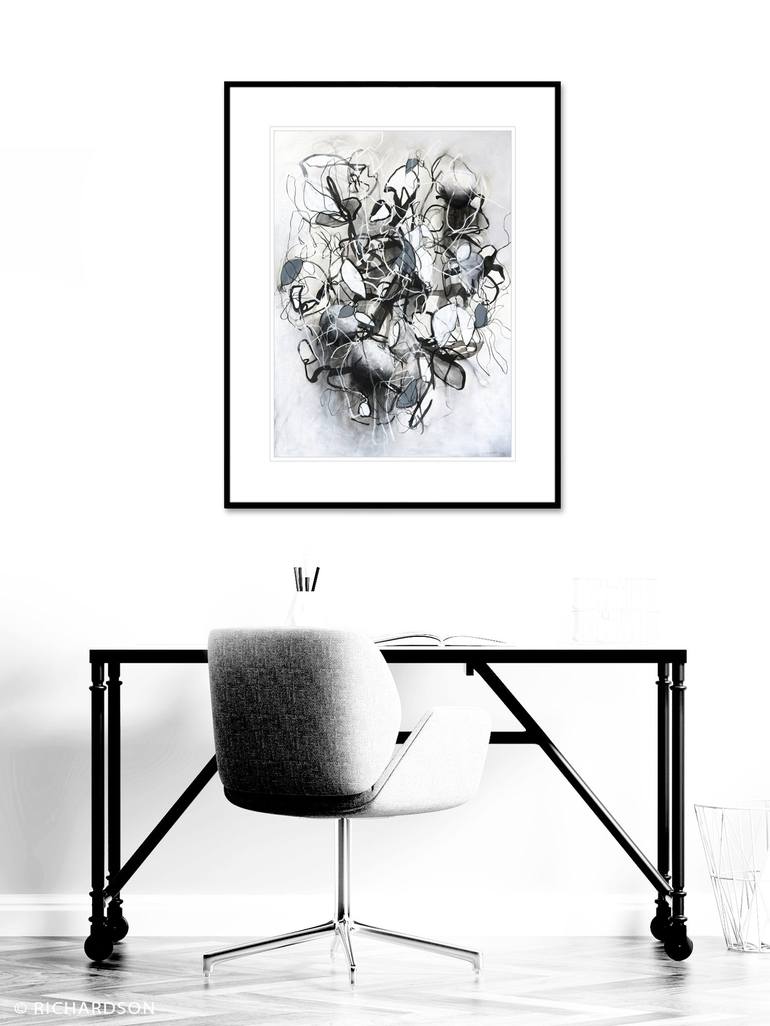 Original Abstract Nature Drawing by Sara Richardson