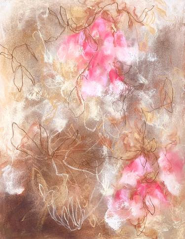 Original Abstract Floral Drawings by Sara Richardson