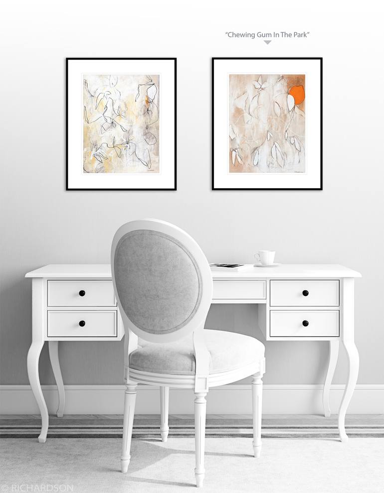 Original Abstract Nature Drawing by Sara Richardson