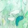 Detail of Jelly Bean Ice Cream by contemporary artist Sara Richardson