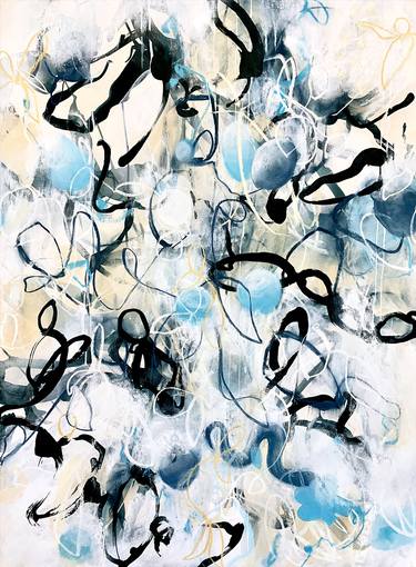 Original Abstract Expressionism Abstract Drawings by Sara Richardson