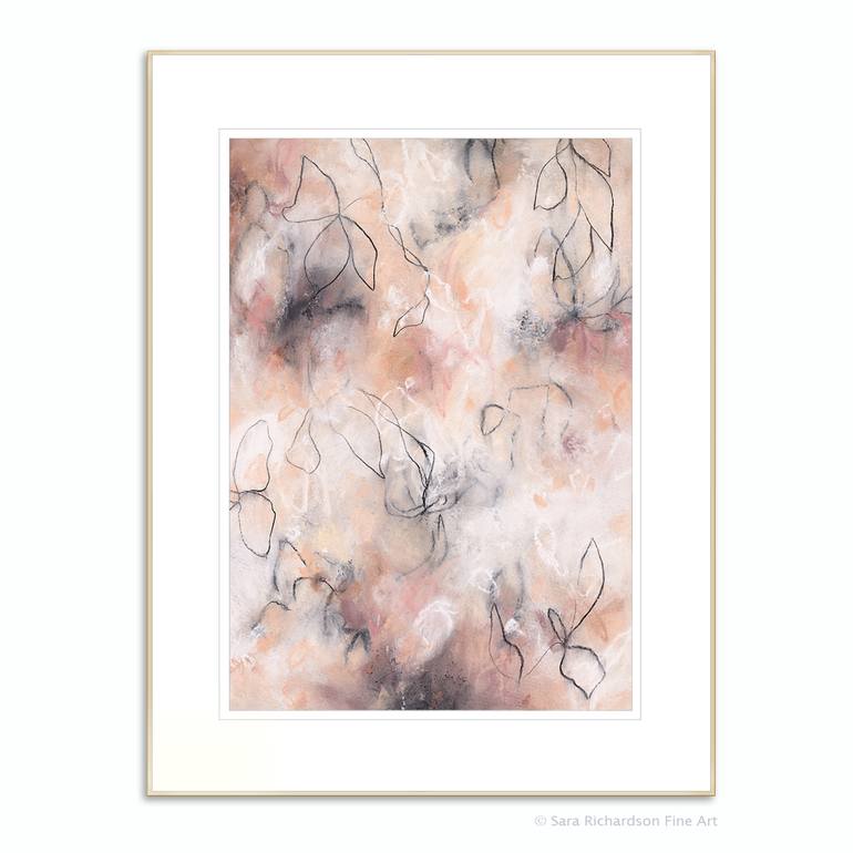 Original Abstract Expressionism Abstract Drawing by Sara Richardson