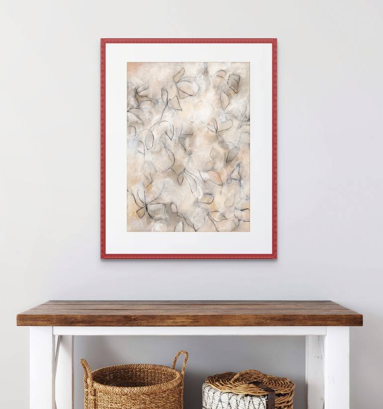 Original Abstract Nature Drawing by Sara Richardson