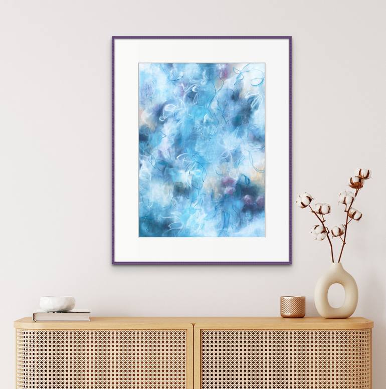 Original Abstract Nature Drawing by Sara Richardson