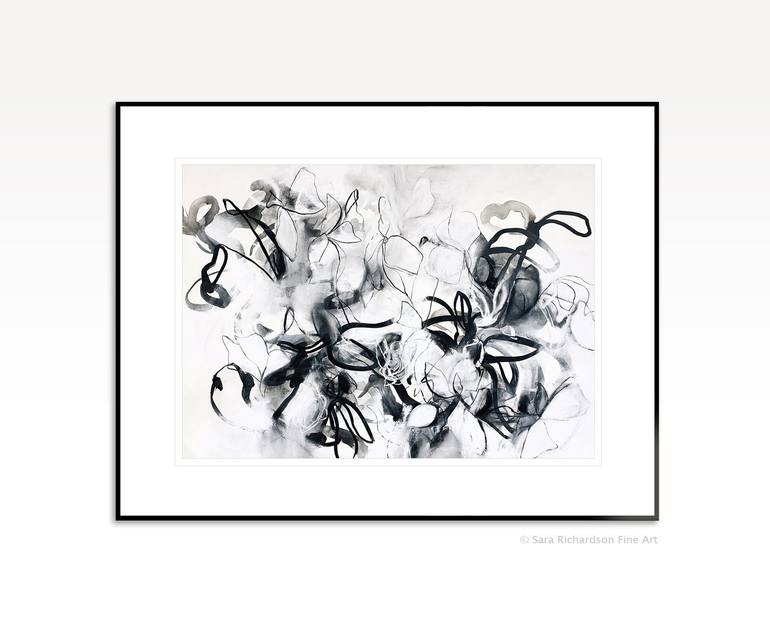 Original Abstract Nature Drawing by Sara Richardson