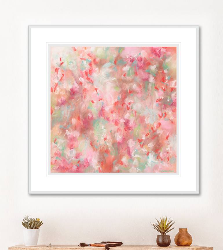 Original Abstract Botanic Drawing by Sara Richardson