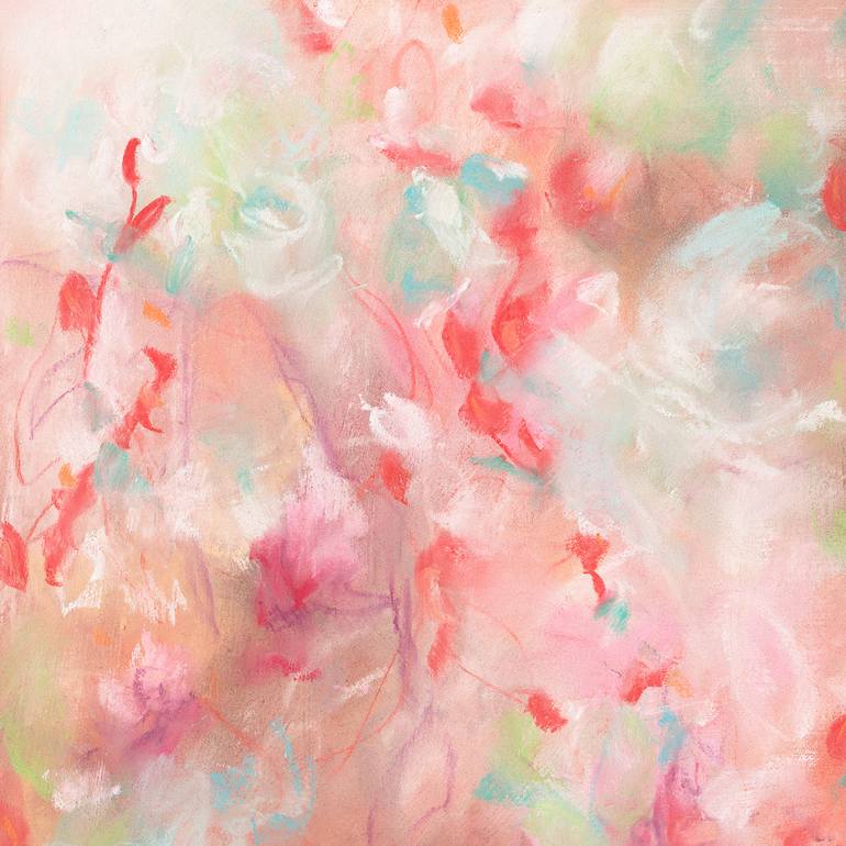 Original Abstract Botanic Drawing by Sara Richardson