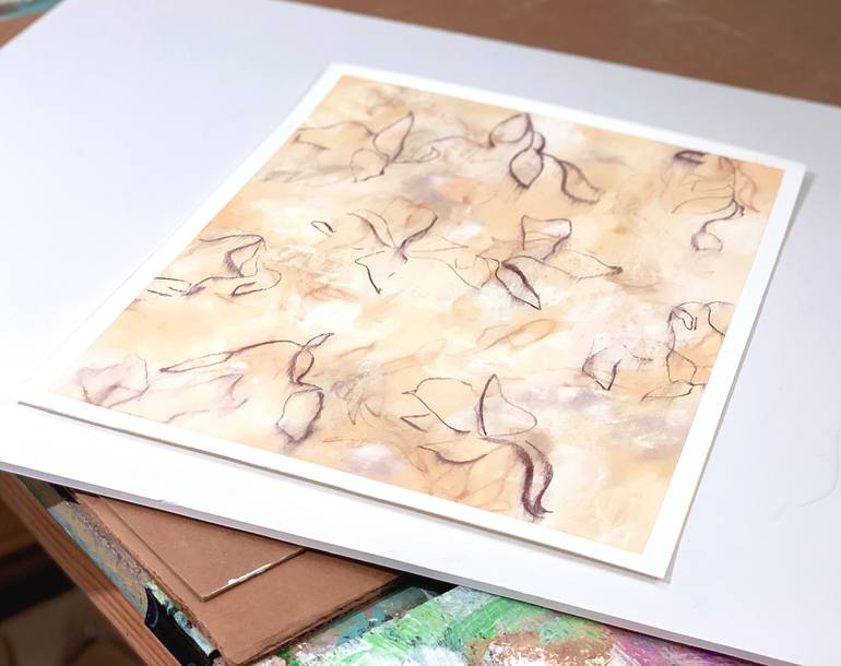 Original Abstract Nature Drawing by Sara Richardson