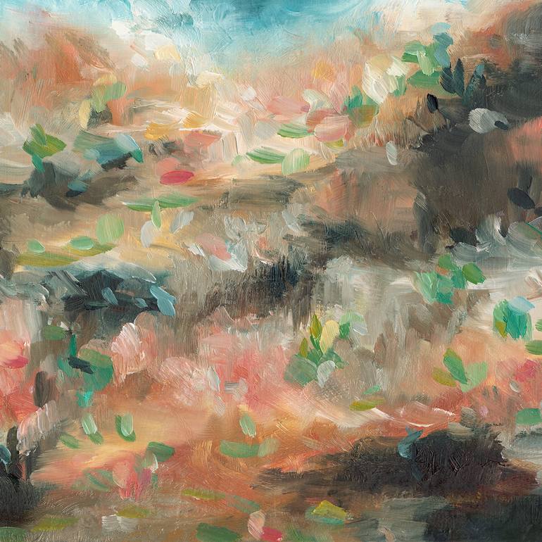 Original Abstract Landscape Painting by Sara Richardson
