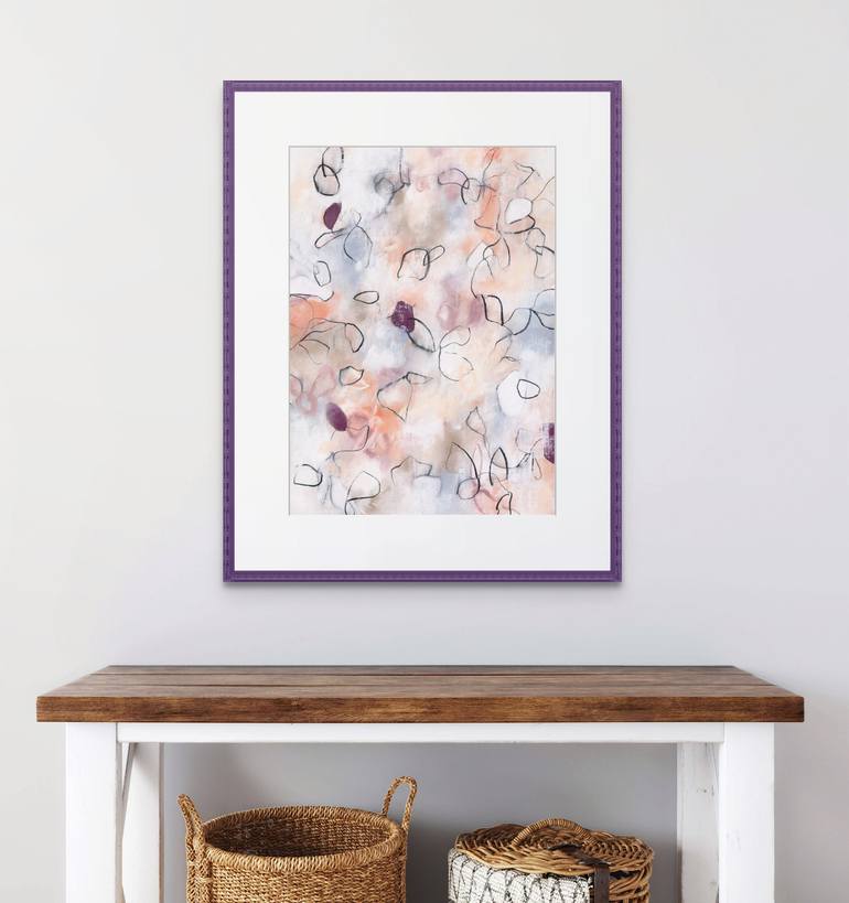 Original Abstract Nature Drawing by Sara Richardson