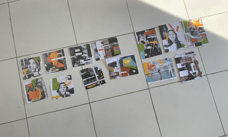 Original Digital Art People Collage by Eduardo Bessa