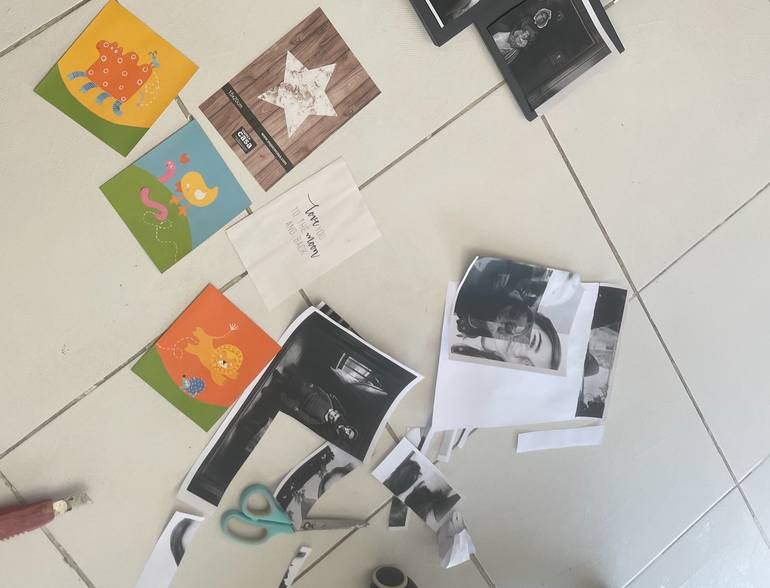 Original Digital Art People Collage by Eduardo Bessa