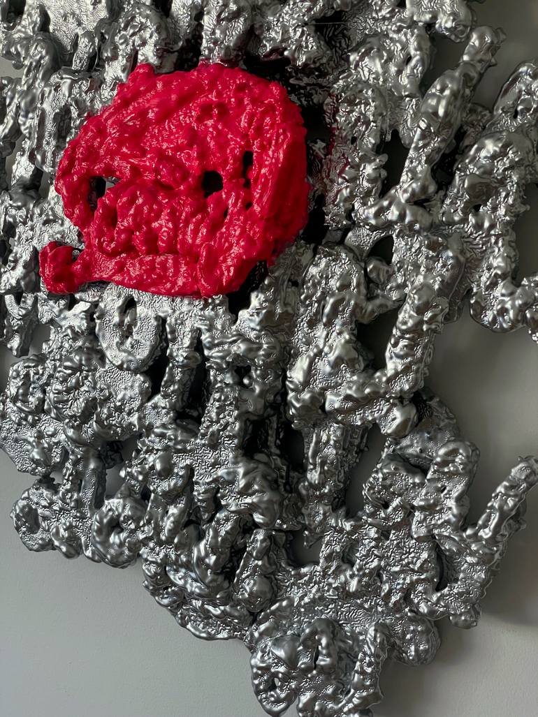 Original Abstract Love Sculpture by Eduardo Bessa