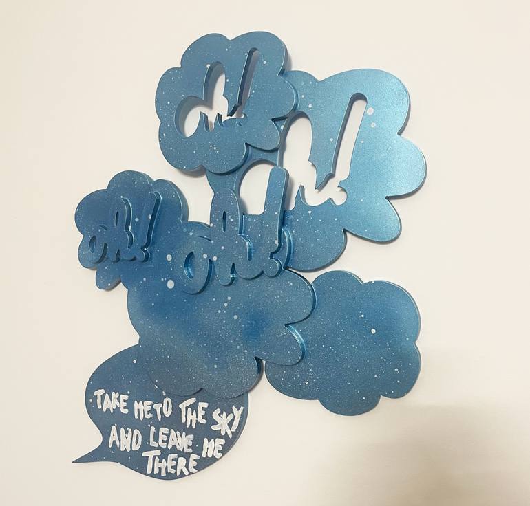 Original Abstract Love Sculpture by Eduardo Bessa