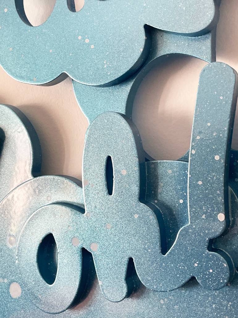 Original Abstract Love Sculpture by Eduardo Bessa