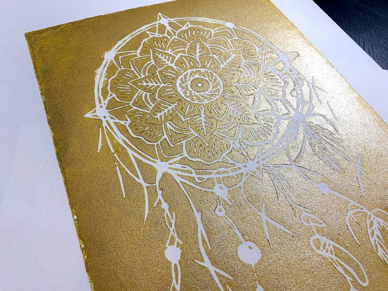 Original Fantasy Printmaking by Eduardo Bessa