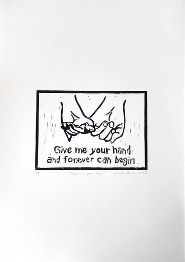 Give me your hand - Limited Edition of 5 thumb