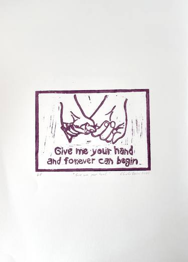 Give me your hand - Limited Edition of 3 thumb