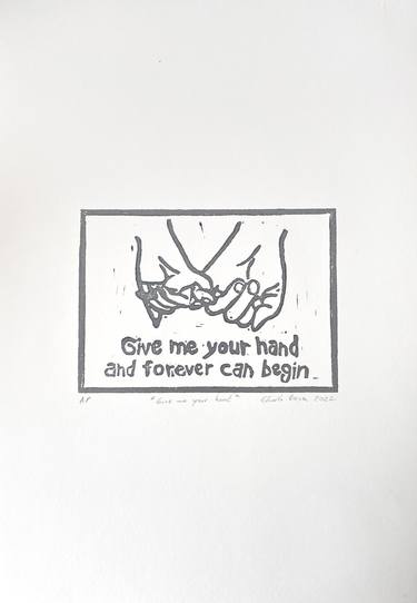 Give me your hand - Limited Edition of 2 thumb