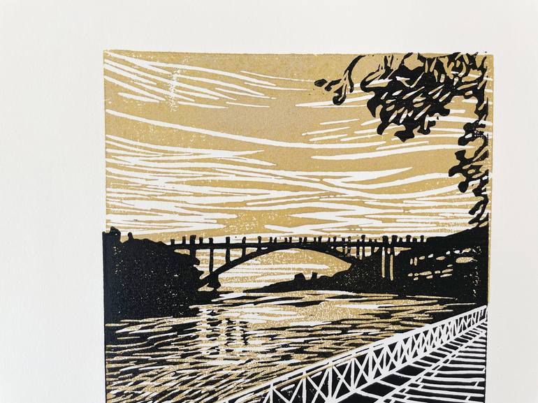 Original Landscape Printmaking by Eduardo Bessa