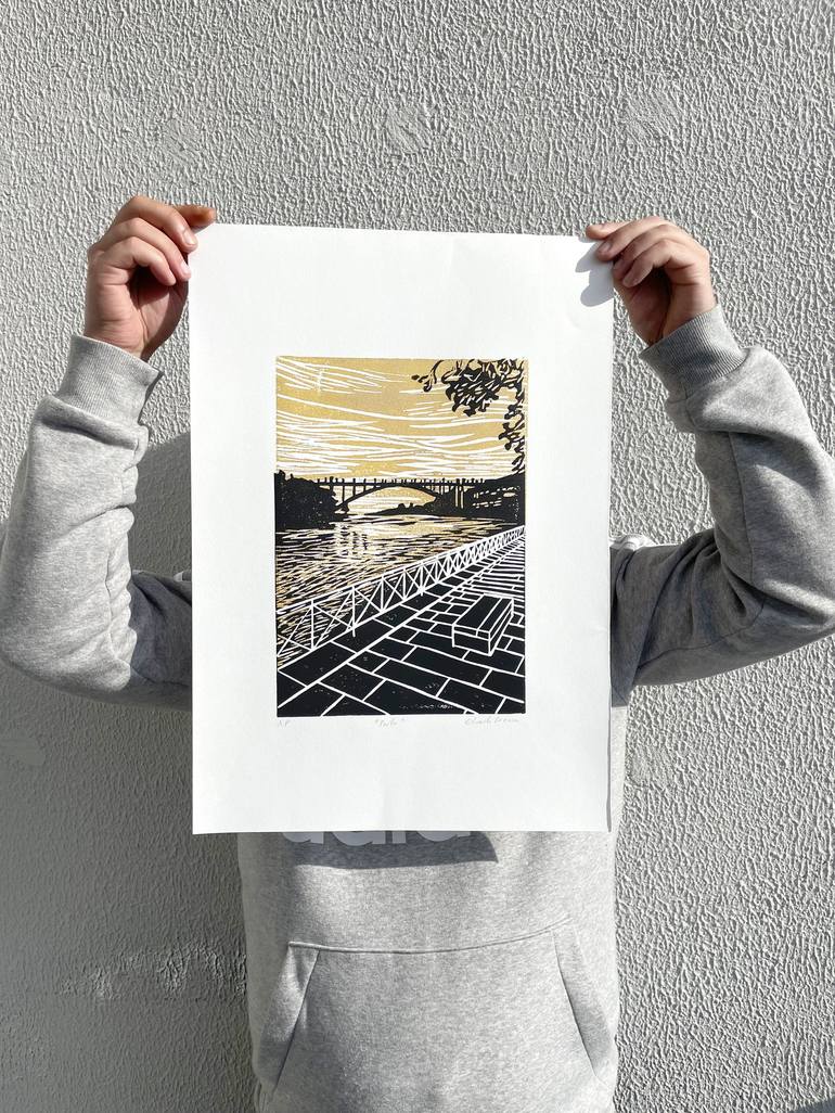 Original Landscape Printmaking by Eduardo Bessa