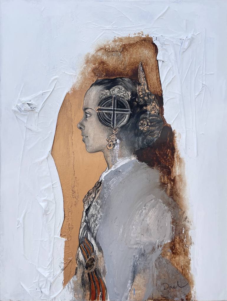 CATALAN PRINCESS Painting by Victoria Dael | Saatchi Art