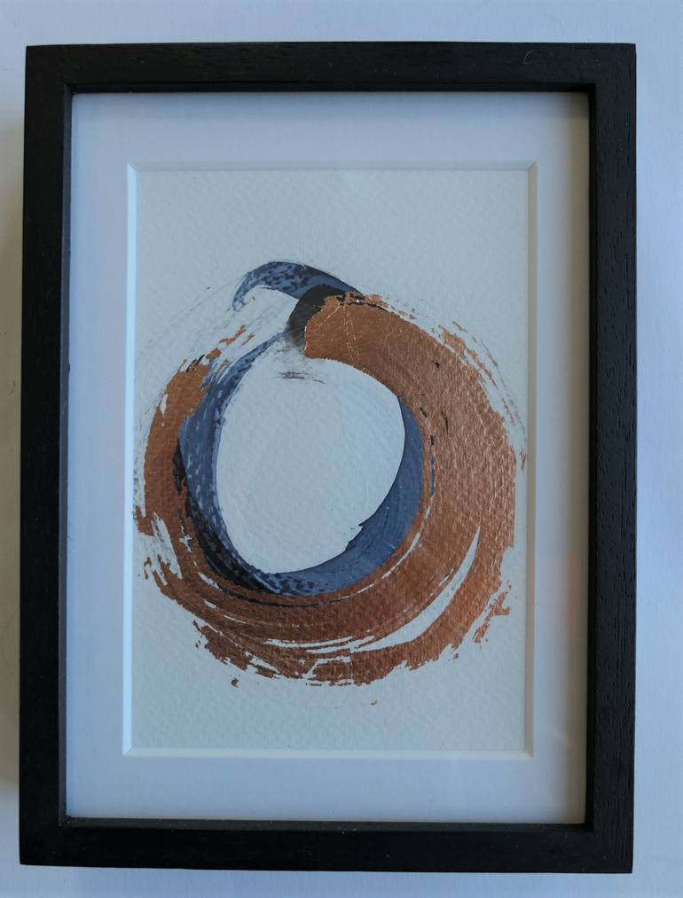 Original Abstract Expressionism Abstract Painting by Caroline Banks