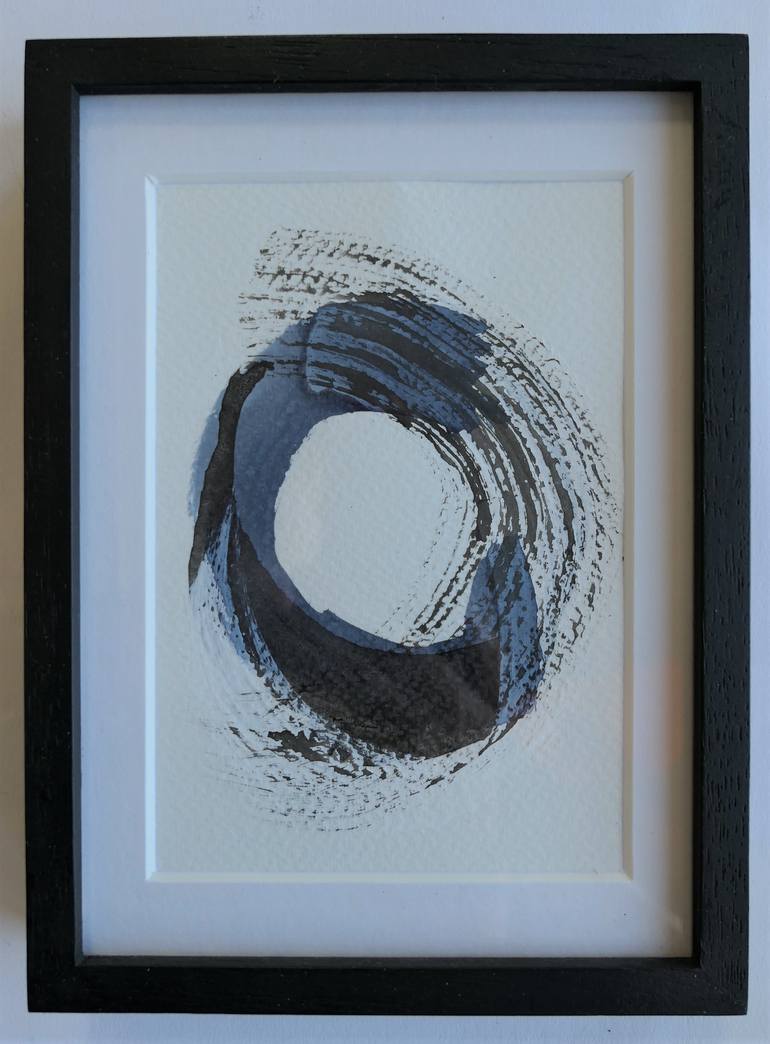 Original Abstract Expressionism Abstract Painting by Caroline Banks