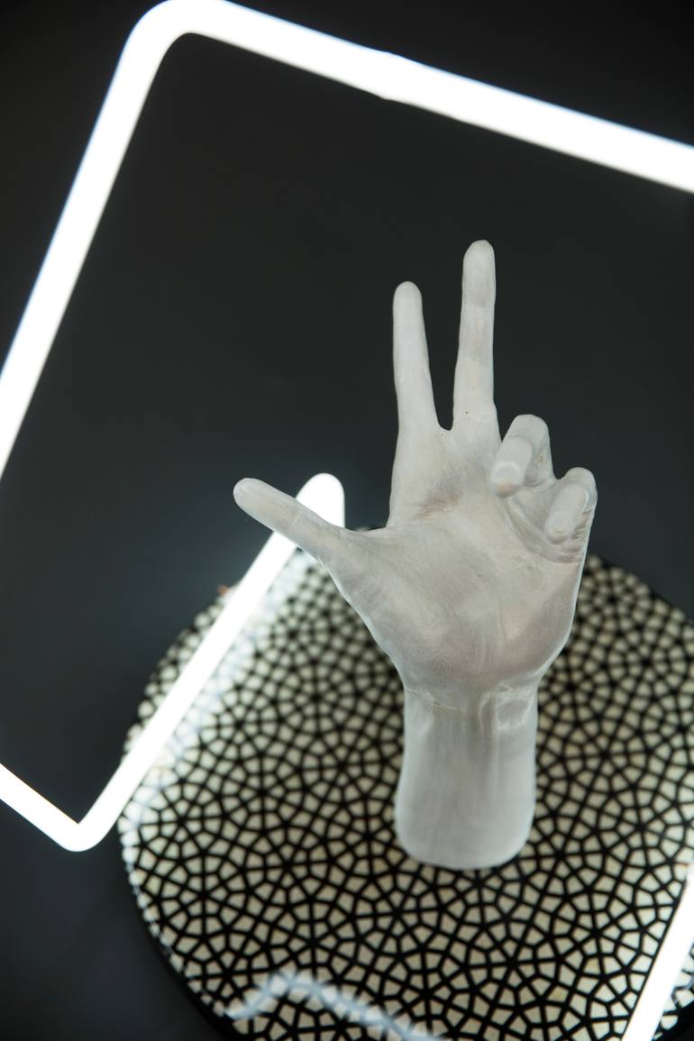 Original Abstract Expressionism Body Sculpture by Elodie Boucher