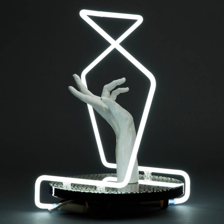 Original Abstract Expressionism Body Sculpture by Elodie Boucher