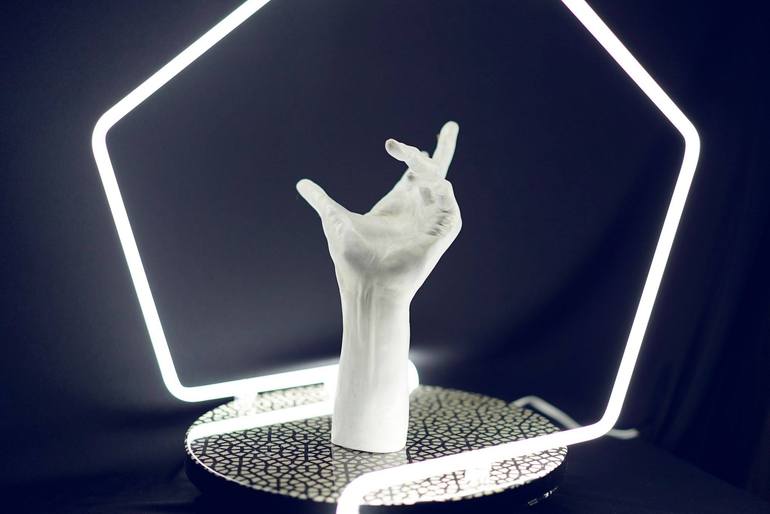 Original Abstract Expressionism Body Sculpture by Elodie Boucher