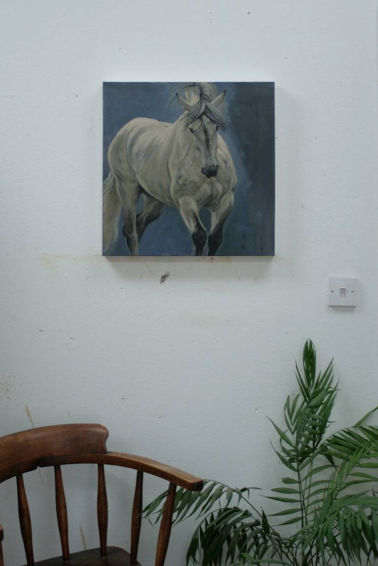 Original Figurative Animal Painting by Heather Irvine