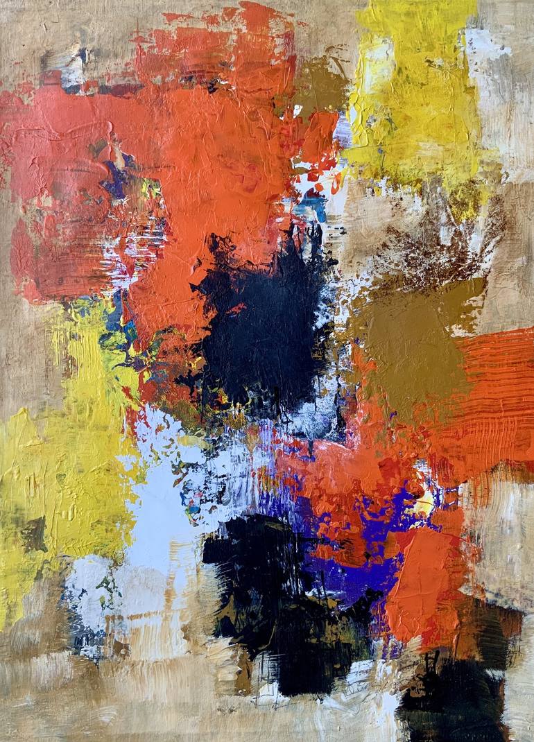 Original Abstract Painting by Ronaldo Weigand