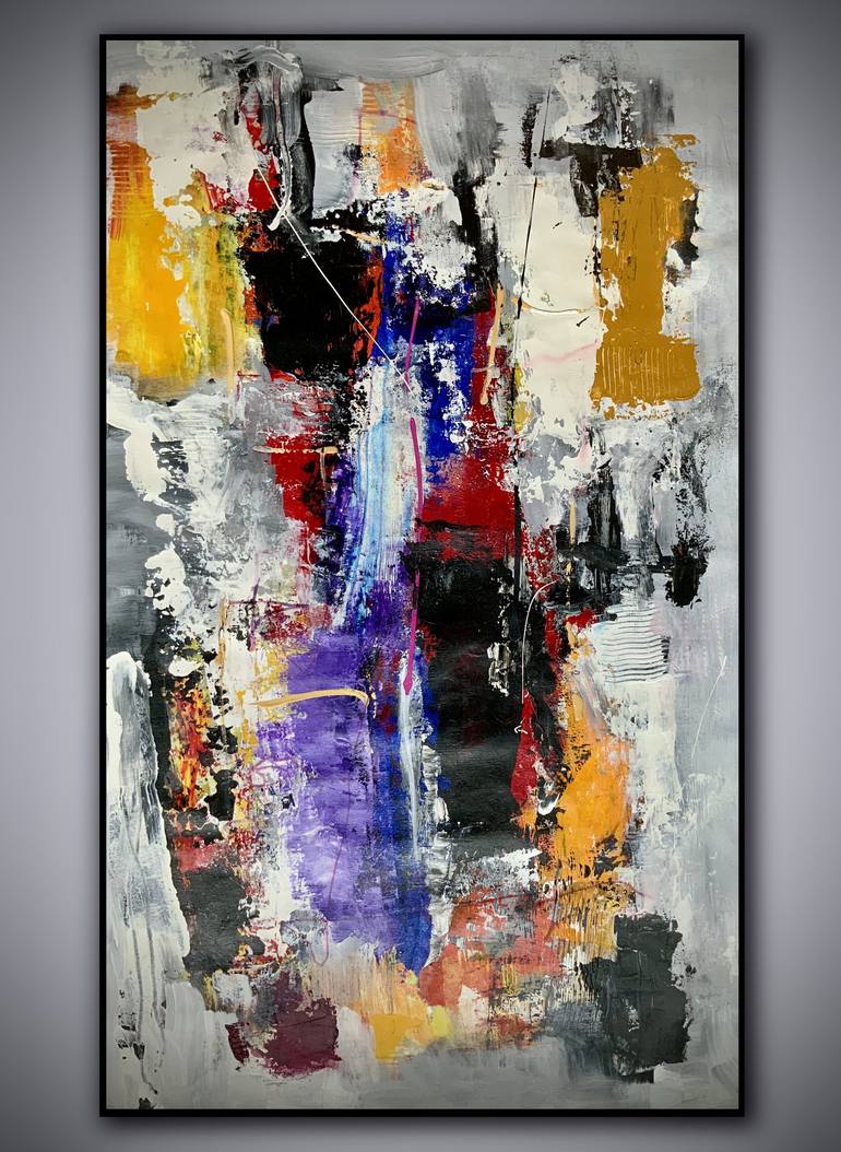 Original Abstract Painting by Ronaldo Weigand