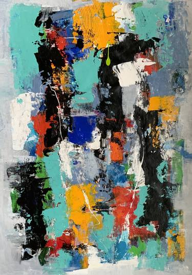 Print of Abstract Expressionism Abstract Paintings by Ronaldo Weigand