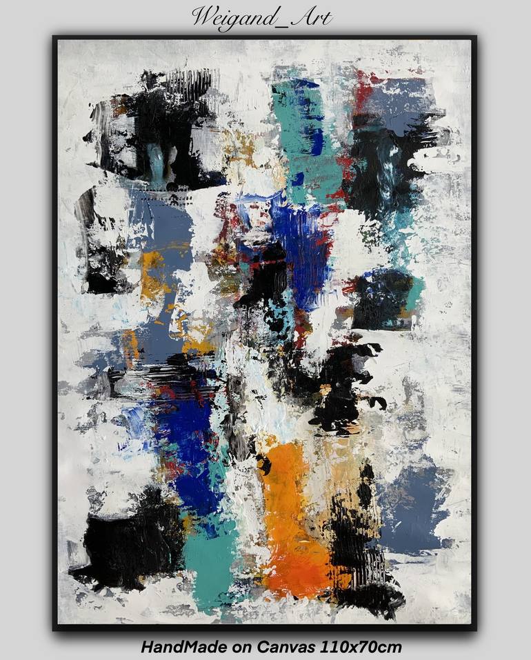 Original Abstract Painting by Ronaldo Weigand