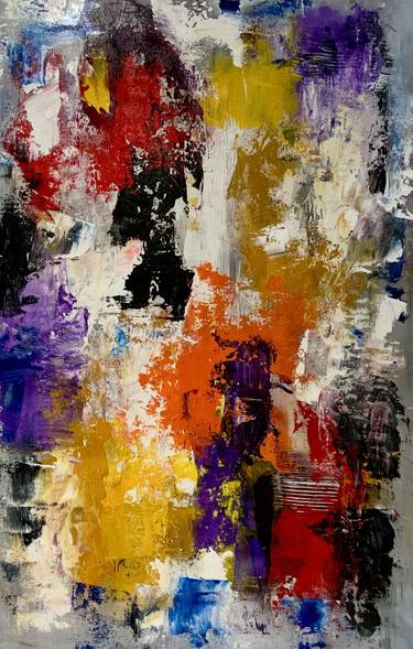 Original Abstract Expressionism Abstract Paintings by Ronaldo Weigand