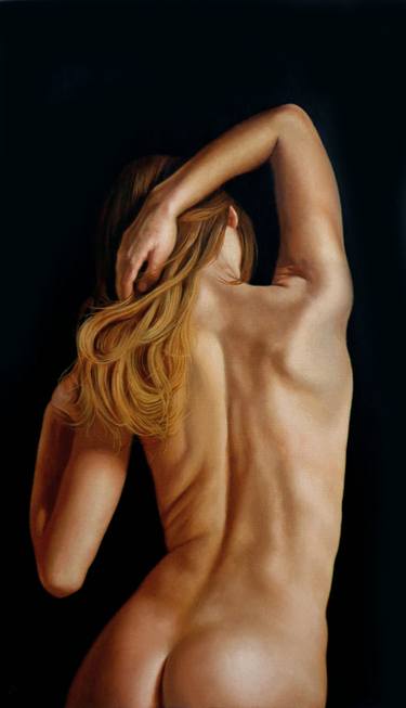 Original Figurative Nude Paintings by renato ferrari