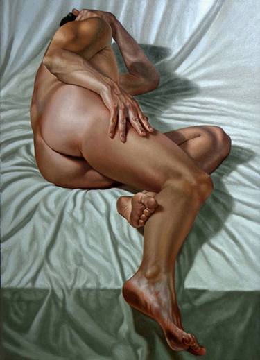 Original Nude Painting by renato ferrari