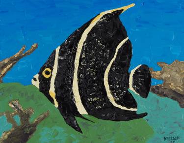 Original Impressionism Fish Paintings by Nick Ferszt
