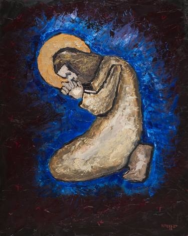 Original Expressionism Religion Paintings by Nick Ferszt