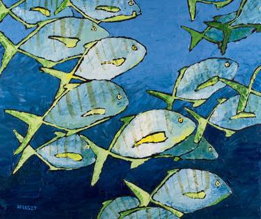 Original Fish Paintings by Nick Ferszt