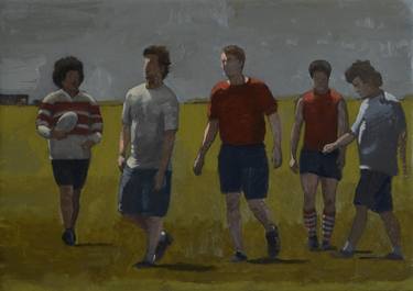 Print of Fine Art Sports Paintings by Ted Walsh