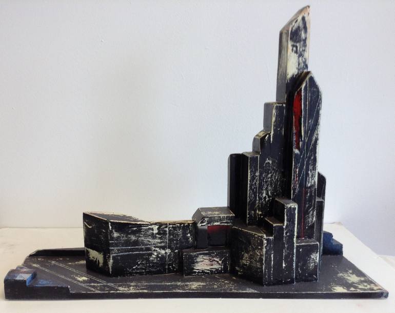 Print of Abstract Cities Sculpture by Michael Rickett