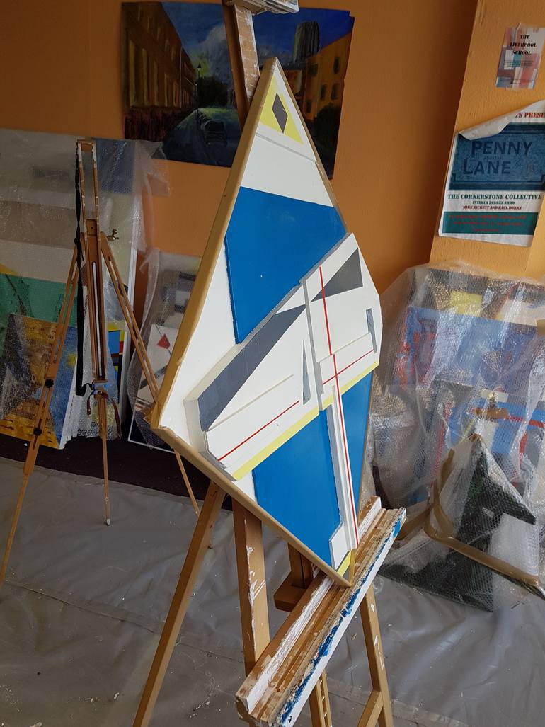 Original Abstract Painting by Michael Rickett