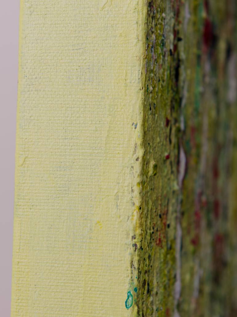 Original Abstract Floral Painting by Asia Volman